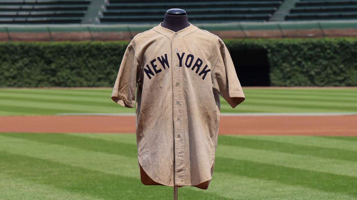 Babe Ruth's "Called Shot" home run is one of baseball's most famous moments — and the jersey he wore at the time is now up for sale.