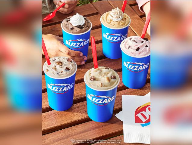 Dairy Queen announced its new fall lineup of Blizzard flavors on Monday.