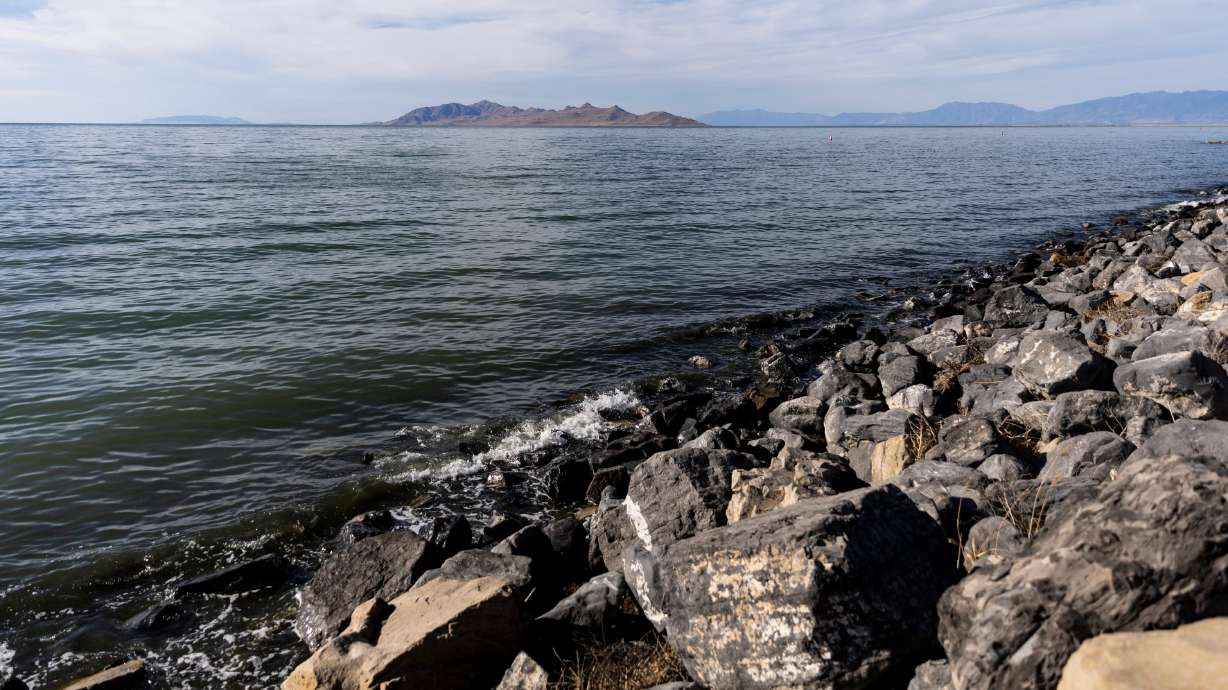The Great Salt Lake State Park is seen in Magna on June 15, 2024. How to improve water security in Utah was the topic of a recent expert panel.