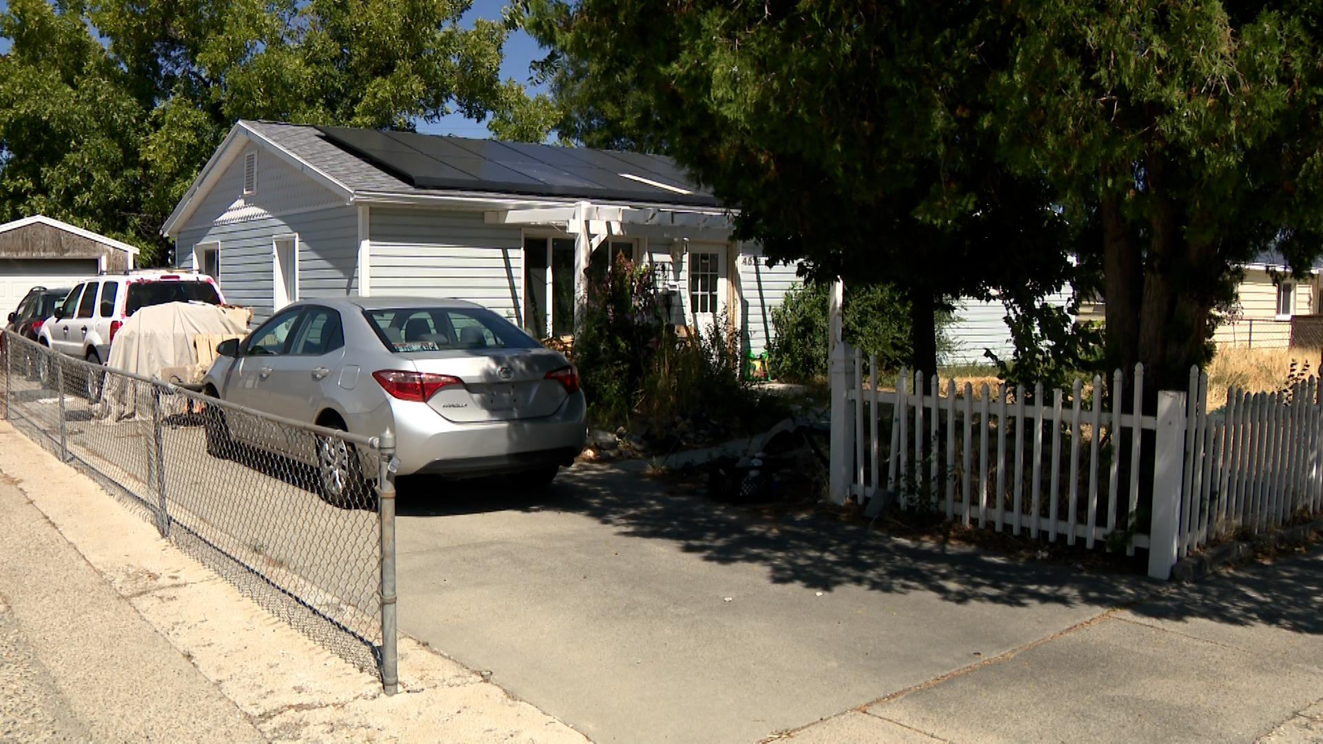 A Kearns couple has been arrested and accused of locking children in their house in "makeshift cells" for days and possibly weeks at a time.