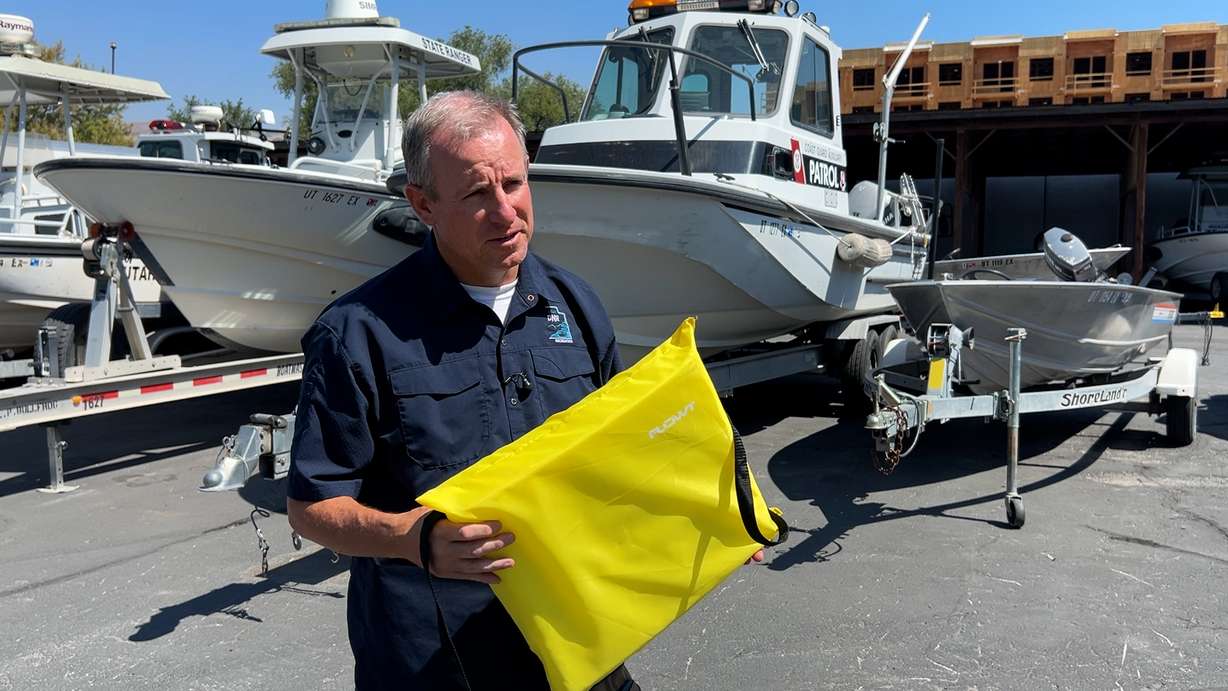 Steve Bullock urges boaters to keep a throwable life preserver onboard. Those with boats 16 feet or longer are required to.