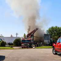 Fire officials investigating commercial structure fire in Weber County