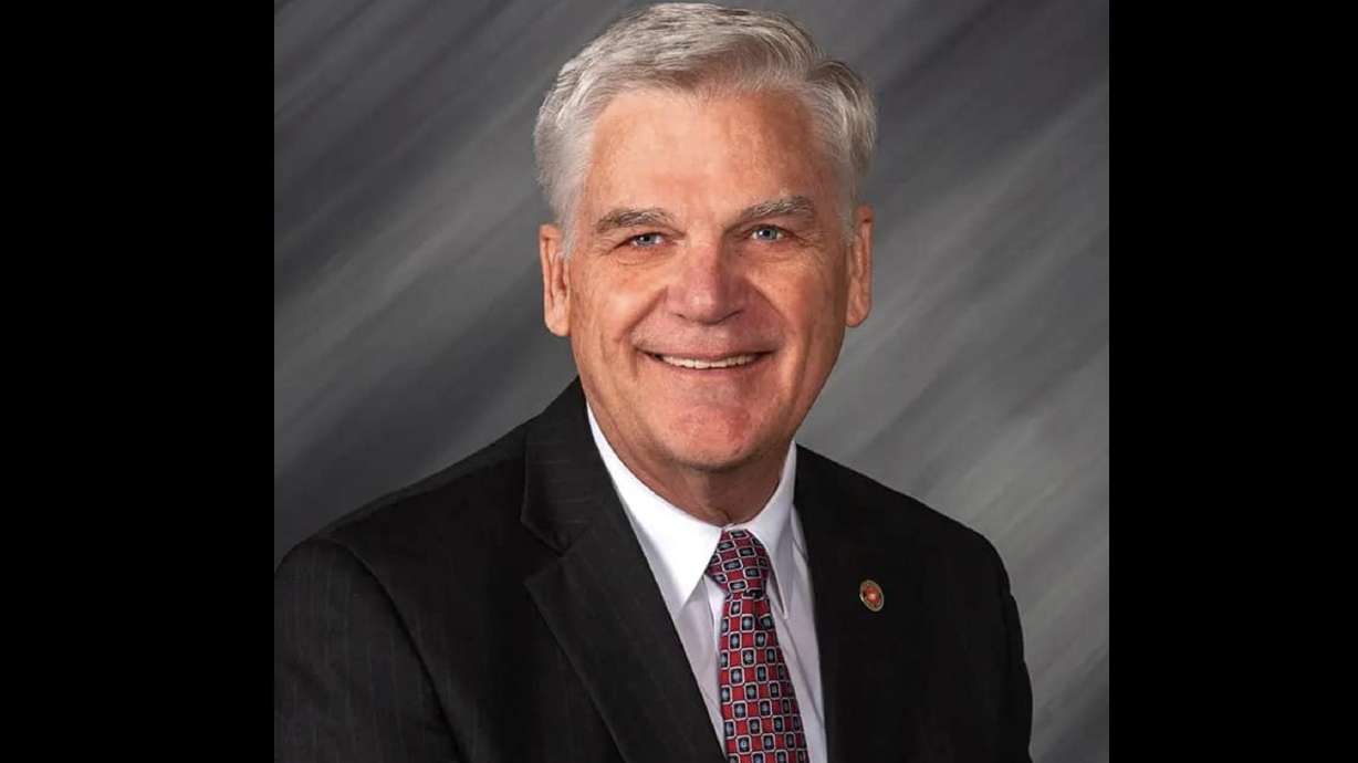 Utah County Commissioner Tom Sakievich announced his resignation Tuesday, citing health concerns.