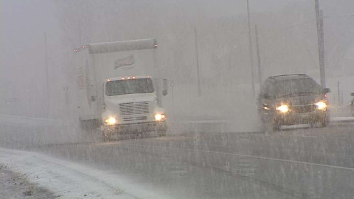 Winter blast hits Salt Lake Valley