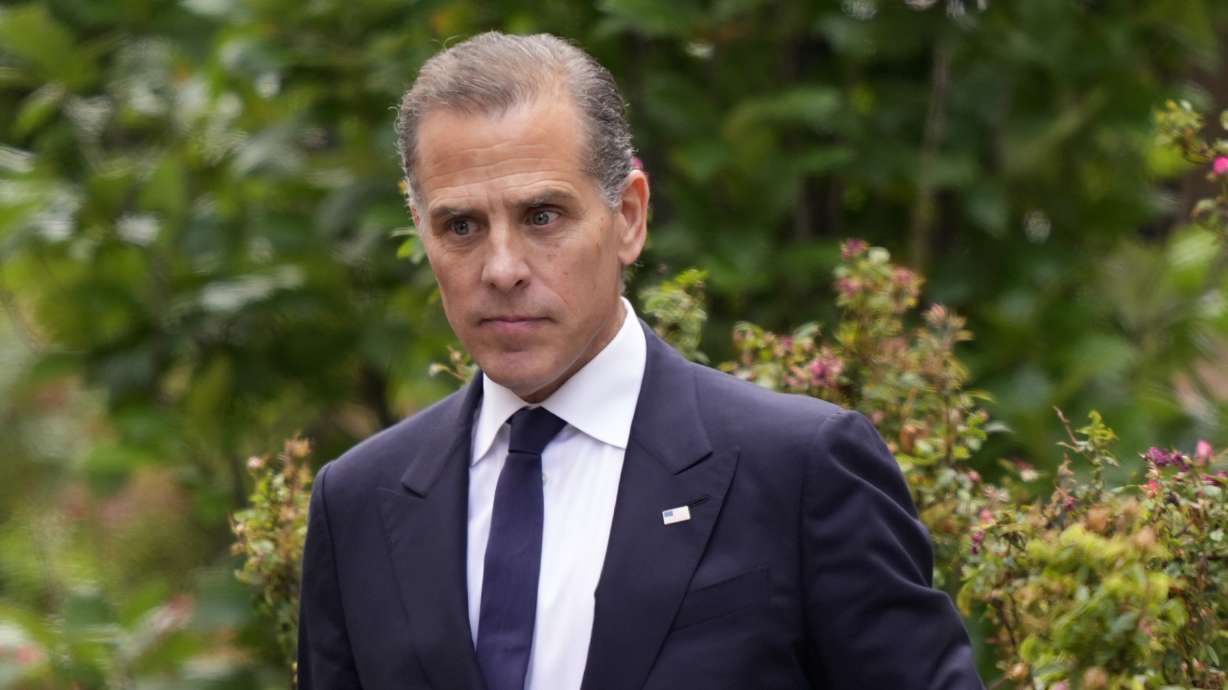 Hunter Biden departs from federal court June 11, in Wilmington, Del. Thursday, Biden arrived at a Los Angeles courthouse for the beginning of his tax trial. Hunter Biden pleaded guilty to federal tax charges Thursday.
