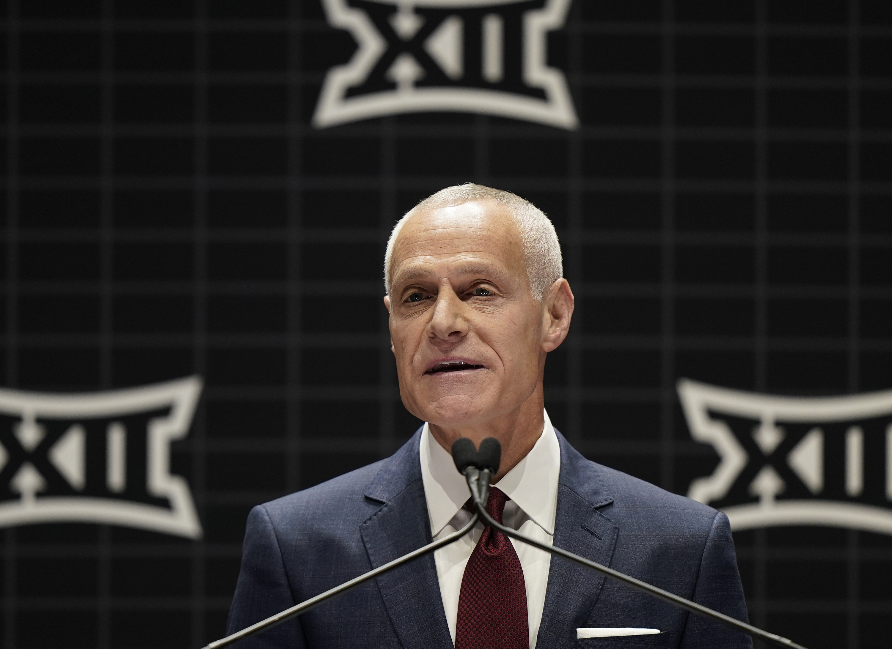 Big 12 coaches, Brett Yormark push to 'earn it on the field' for playoff spot in football