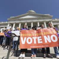 Groups sue to block 'misleading' constitutional amendment from being put on the ballot