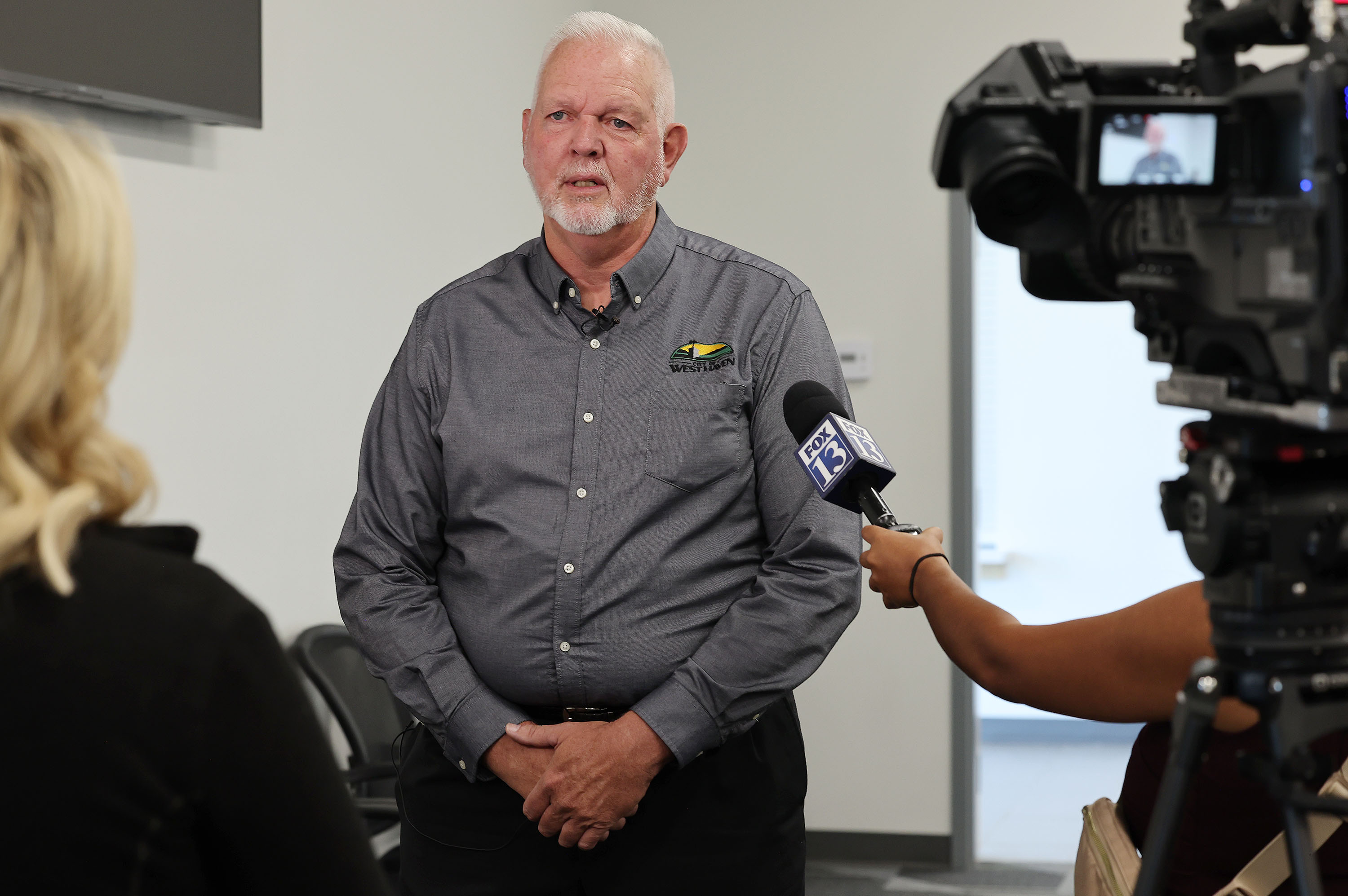 West Haven Mayor Rob Vanderwood speaks to media after a press conference in Ogden on Sept. 6, 2024, on a suspected murder-suicide in West Haven.