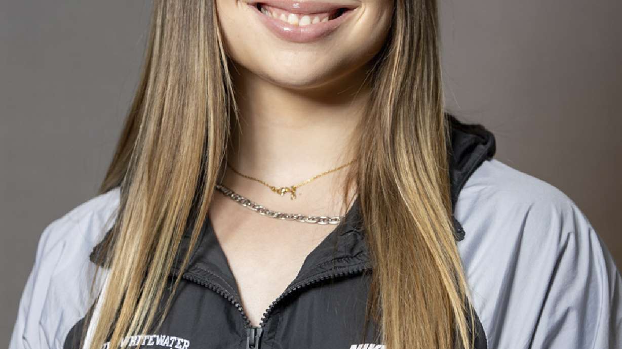 This photo provided by shows by the University of Wisconsin-Whitewater shows University of Wisconsin-Whitewater student Kara Welsh, who was killed Friday, Aug. 30, 2024 in an apartment near the university campus.