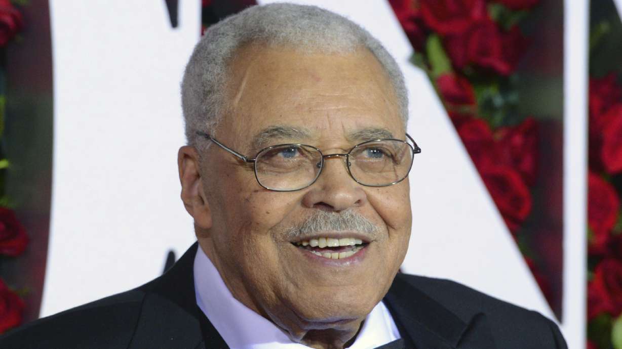 James Earl Jones arrives at the Tony Awards on June 12, 2016, in New York. The actor died Monday. He was 93.
