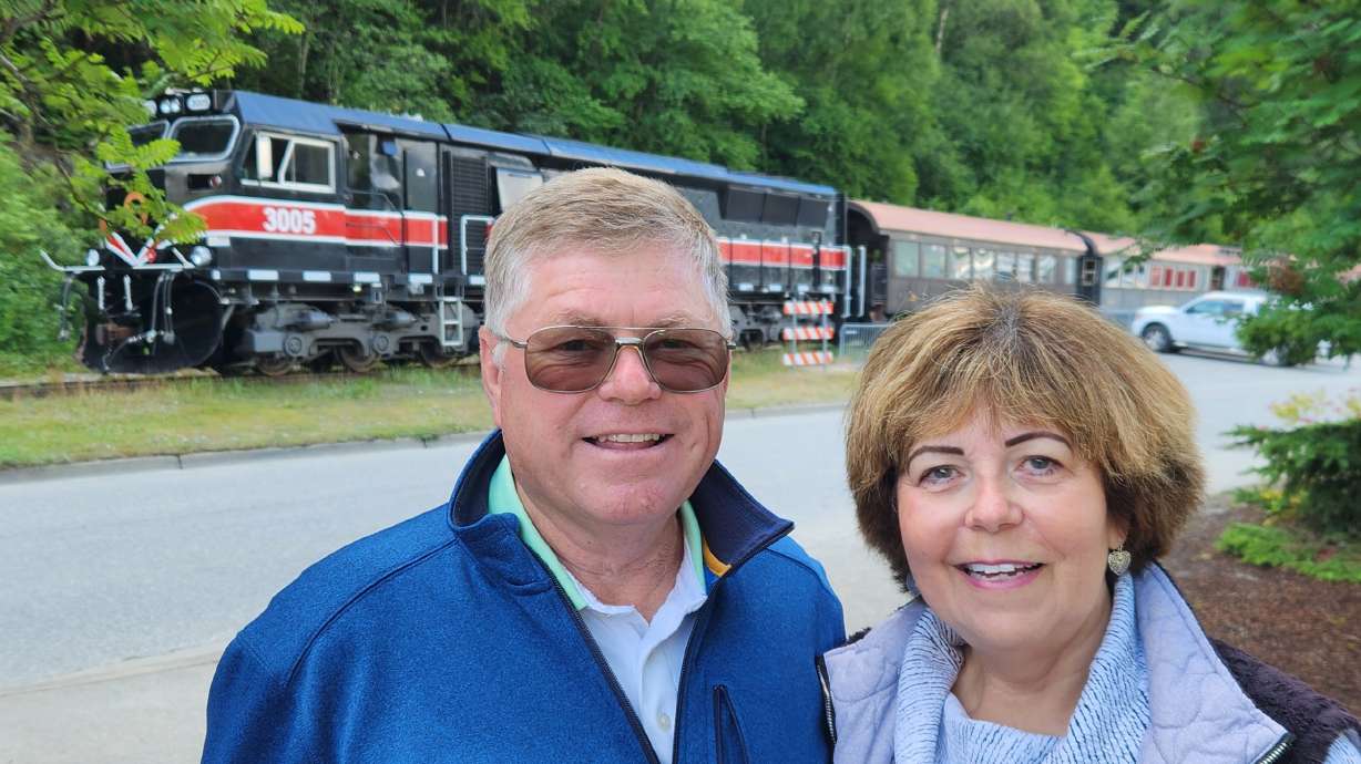 Lehi residents Ron and Kerri Robbins. Kerri was diagnosed with radon-induced lung cancer in 2022 that spread to her brain, where four tumors were found.