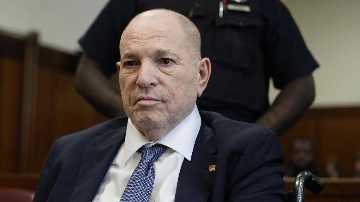 Harvey Weinstein appears in Manhattan Criminal Court, May 29, in New York. Weinstein has been indicted on additional sex crimes charges ahead of his retrial in New York, Manhattan prosecutors said Thursday.