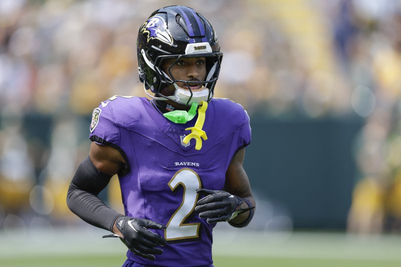 Ravens rookie Nate Wiggins won't play against the Raiders after being involved in a car crash | KSL.com