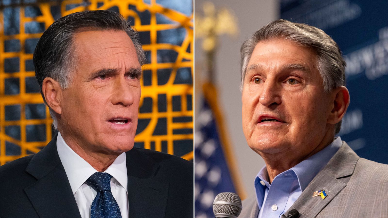 Manchin signals he could endorse Harris while Mitt Romney stays coy ...