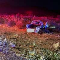 1 critically injured in Hurricane rollover crash; 22-year-old accused of road rage