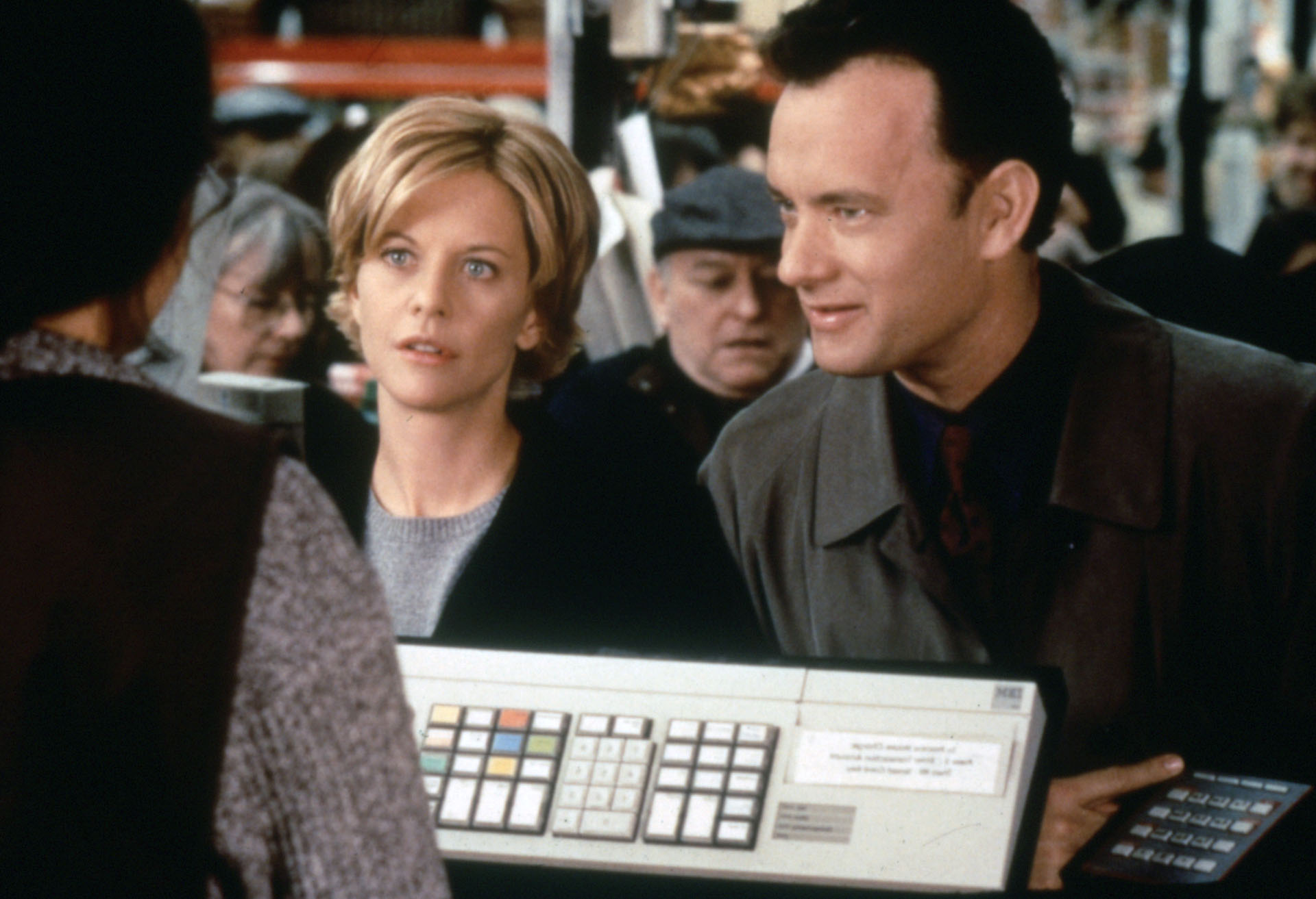 Meg Ryan and Tom Hanks in "You've Got Mail." Whether you're in the mood for something spooky, moody, cutesy or cozy, there are plenty of great fall movies out there to choose from.