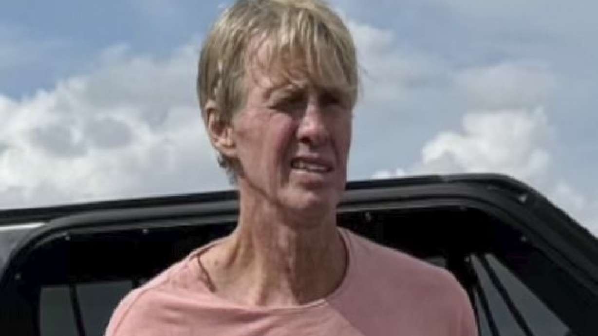 Law enforcement officers arrest Ryan Routh, the man suspected in the apparent assassination attempt of Donald Trump, Sunday.