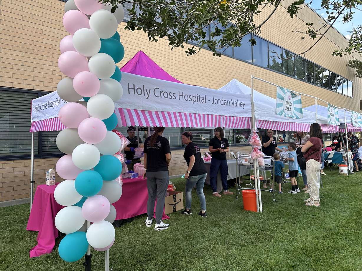 Holy Cross Hospital Jordan Valley celebrated 15 years of its NICU on Monday with a NICU reunion.