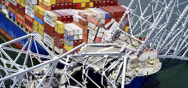 Justice Department sues over Baltimore bridge collapse and seeks $100M in cleanup costs