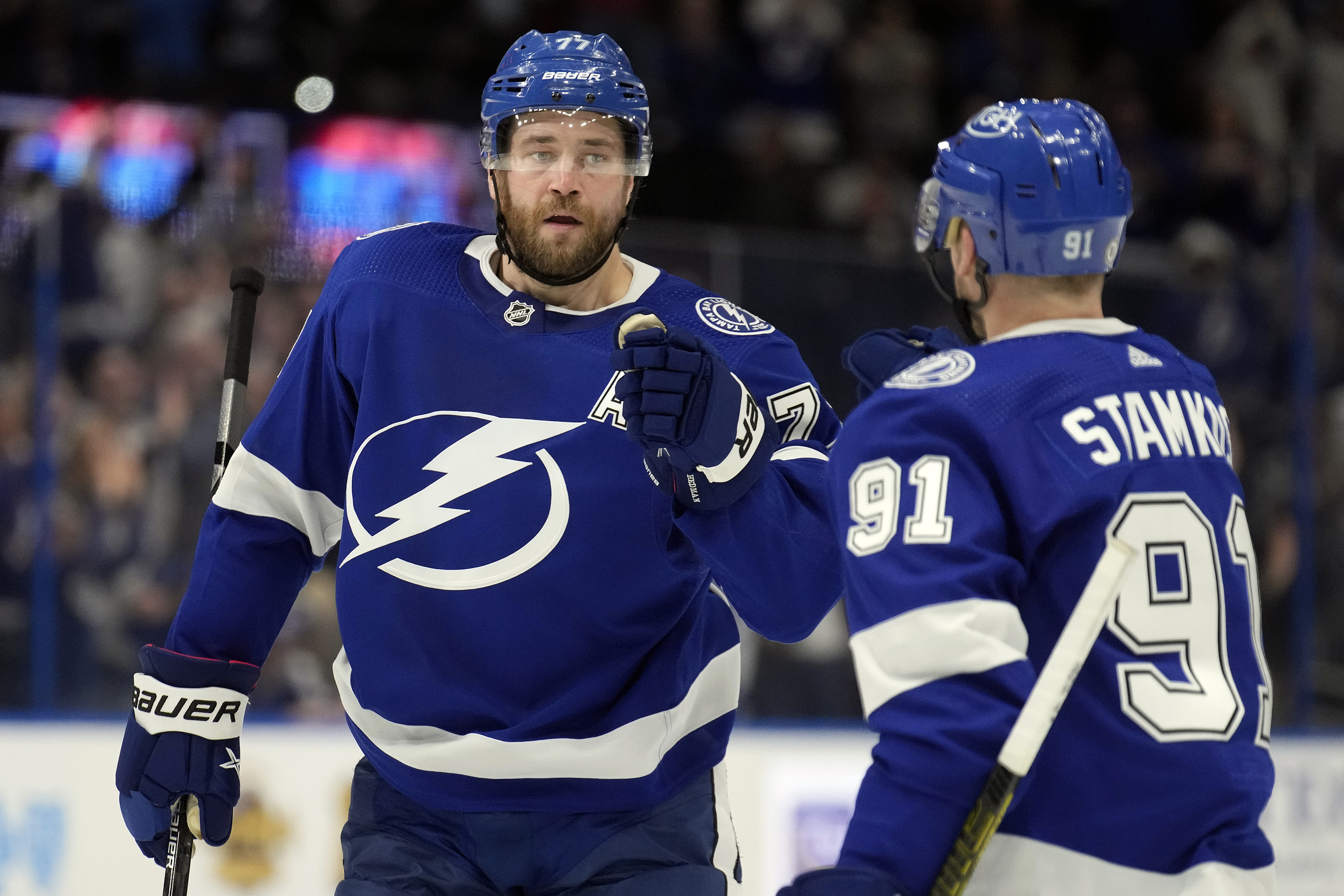 Tampa Bay Lightning select Victor Hedman as captain, succeeding Steven Stamkos