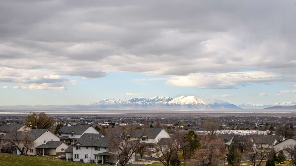 Family housing at Hill Air Force Base on March 31, 2020. A new bill introduced to the U.S. House aims to increase affordable housing stock.