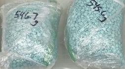 Two pounds of suspected fentanyl is recovered during a traffic stop on I-15 in Washington City, May 11, 2022. Two women have been sentenced to federal prison.