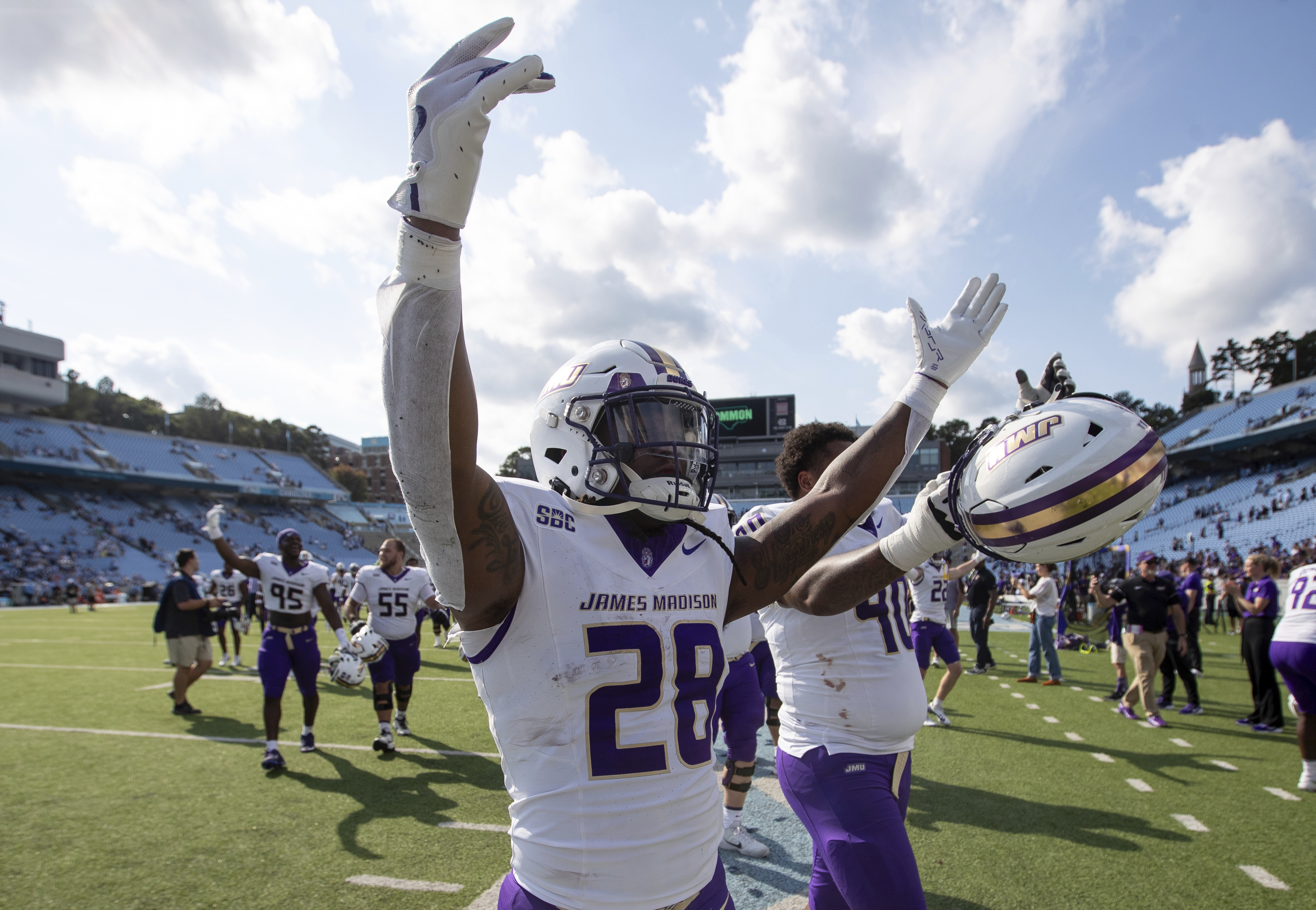 North Carolina coach Mack Brown says 'embarrasing' 70-50 loss to James Madison is his fault