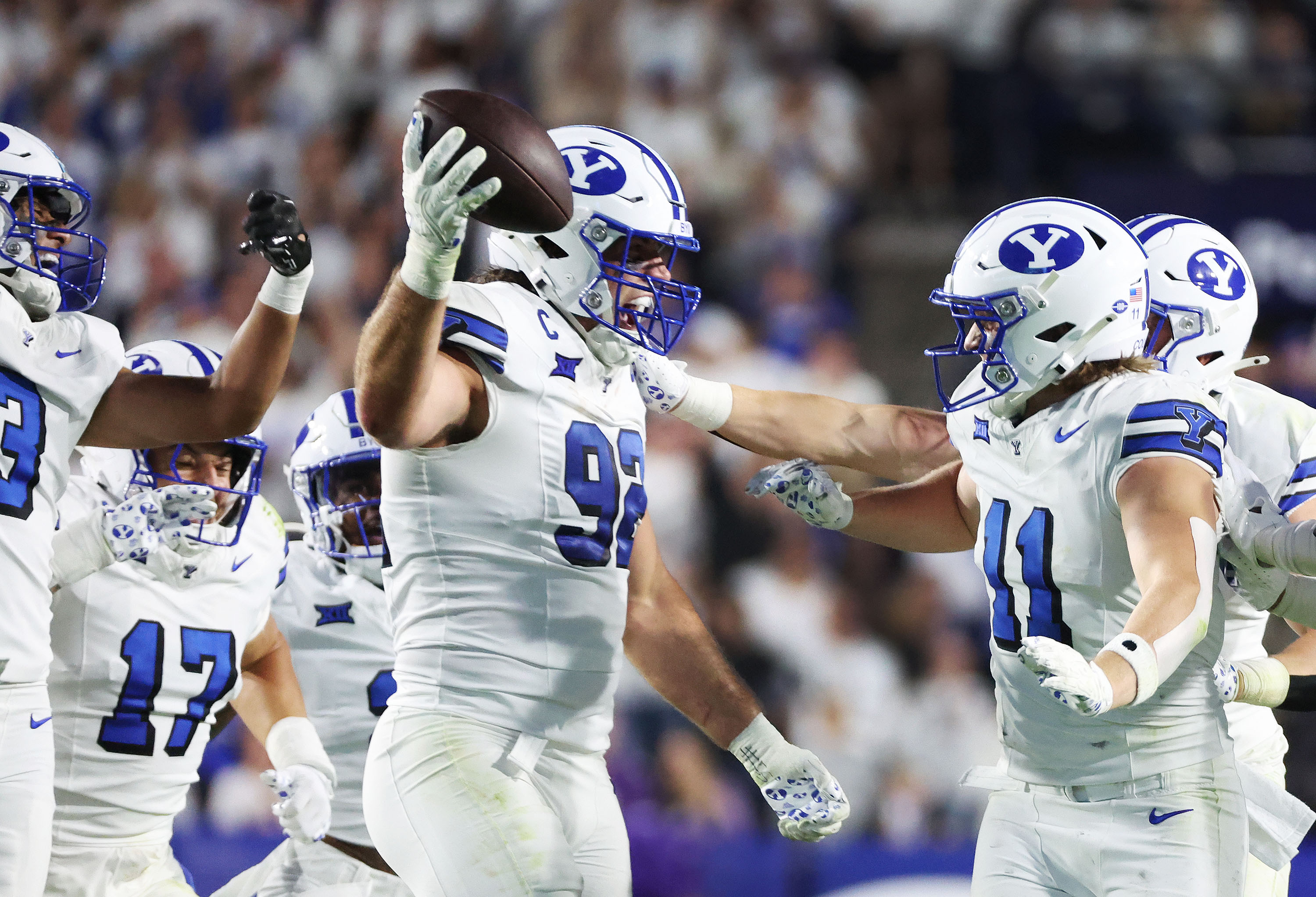 Celebrate like 1996: Defense keeps BYU undefeated with win over No. 13 Kansas State