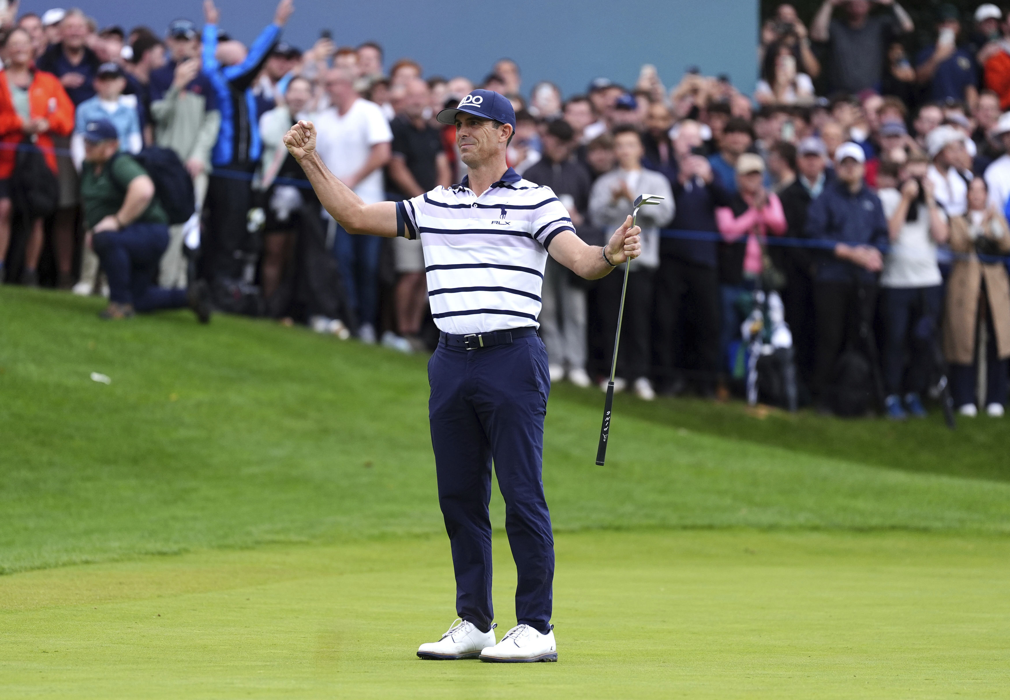 Billy Horschel's eagle seals BMW PGA Championship win in playoff with McIlroy