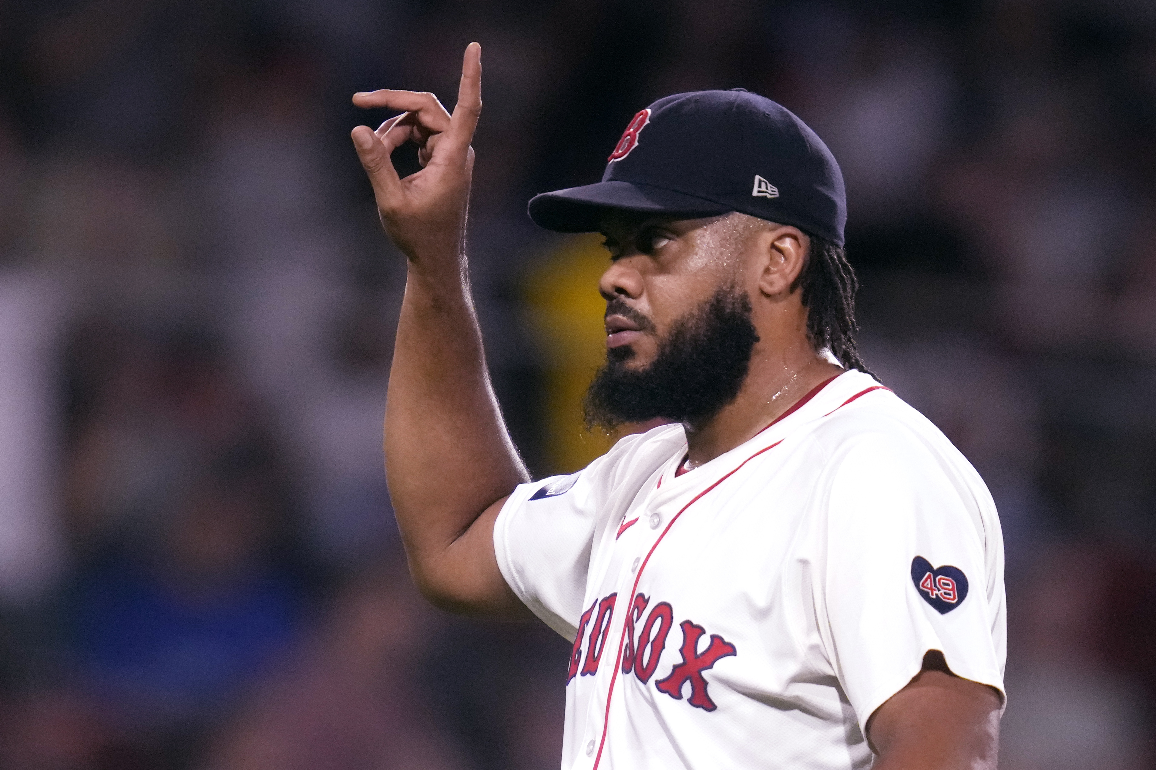 Red Sox place closer Kenley Jansen on injured list because of a sore shoulder