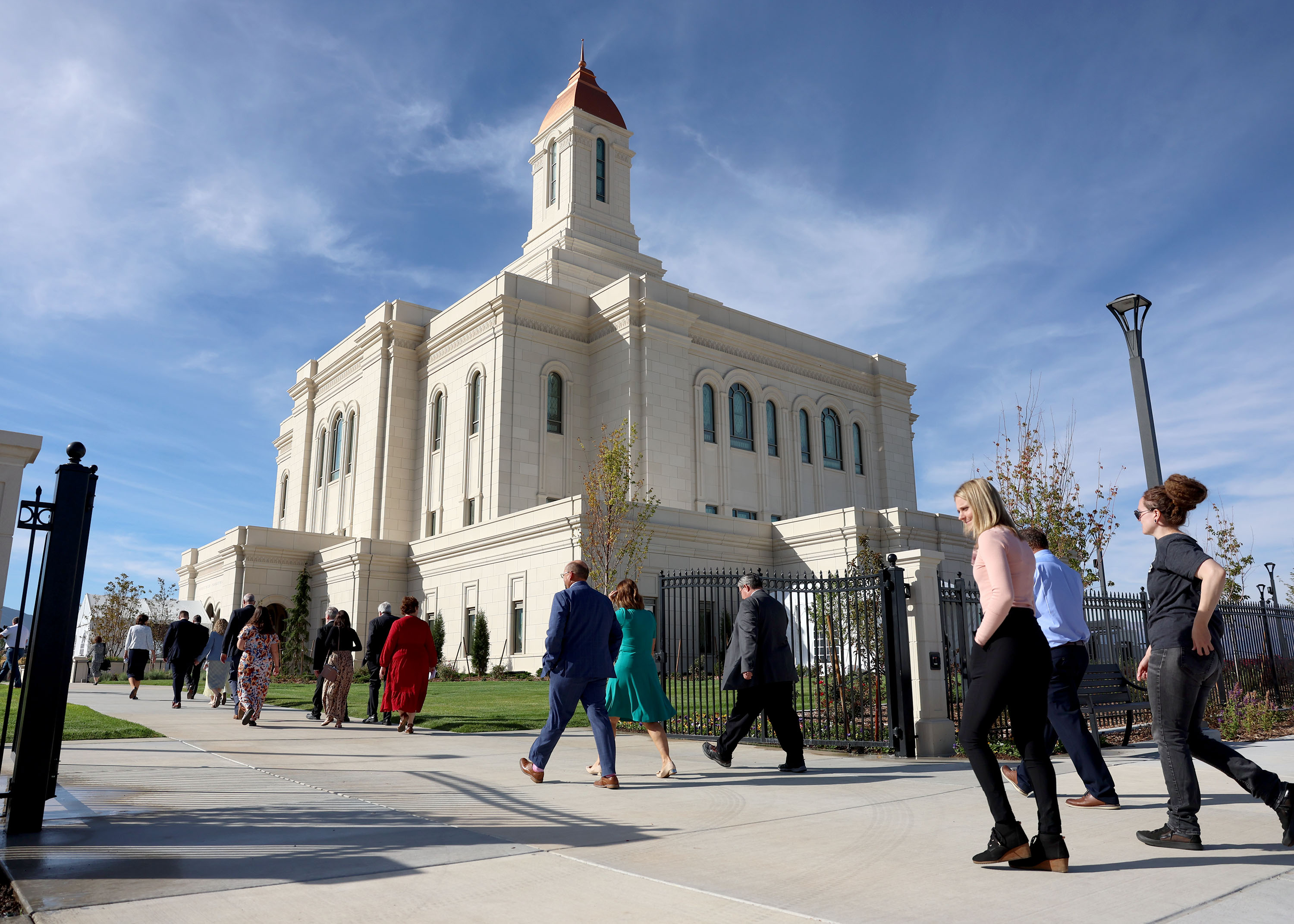 Deseret Peak Utah Temple open house begins, marking Church of Jesus Christ's 200th temple