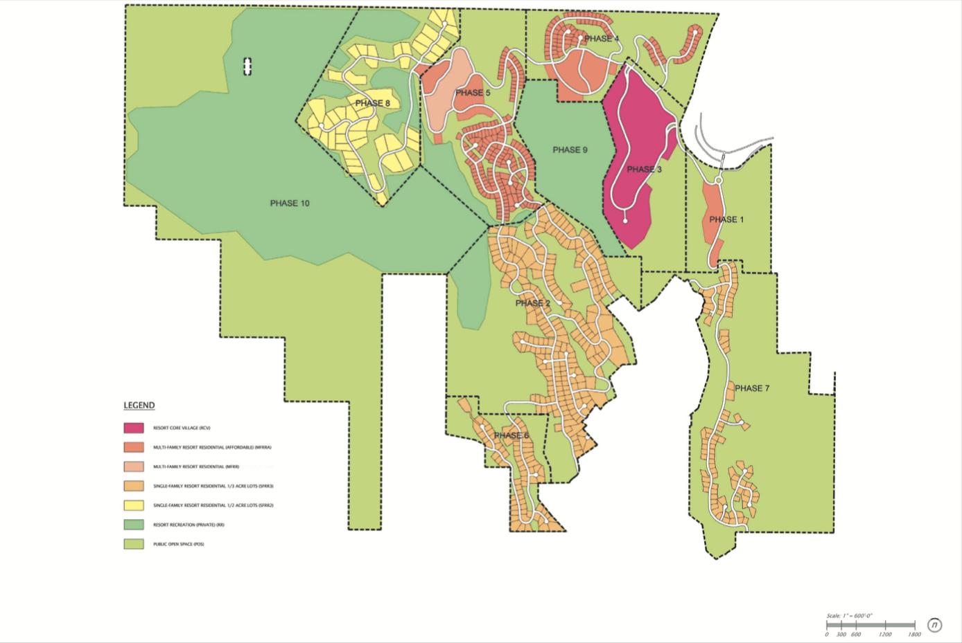 The image shows the proposed Nine Springs Resort development site in Morgan County. Project developers filed a request on Sept. 18, asking the state to conduct a study into turning the area into a city.