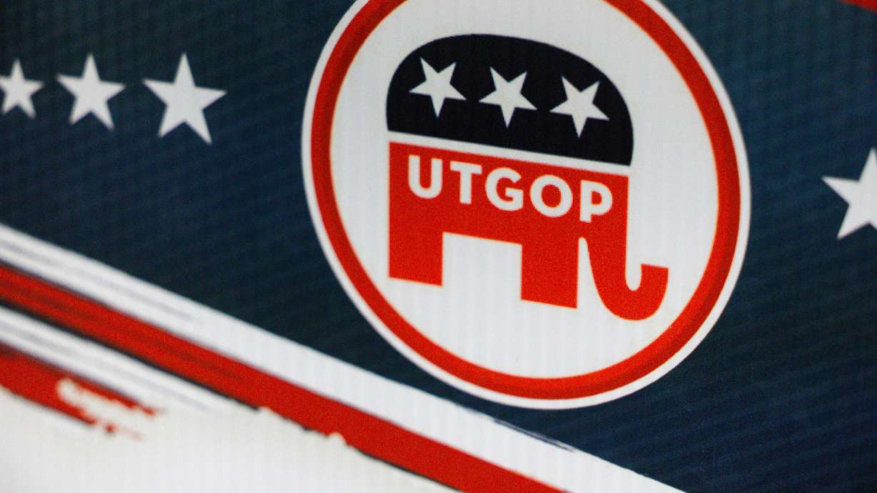 Utah Republican candidates in some downballot races for swing districts are trying to set the chaos of state and national politics aside to win over independent or undecided voters.