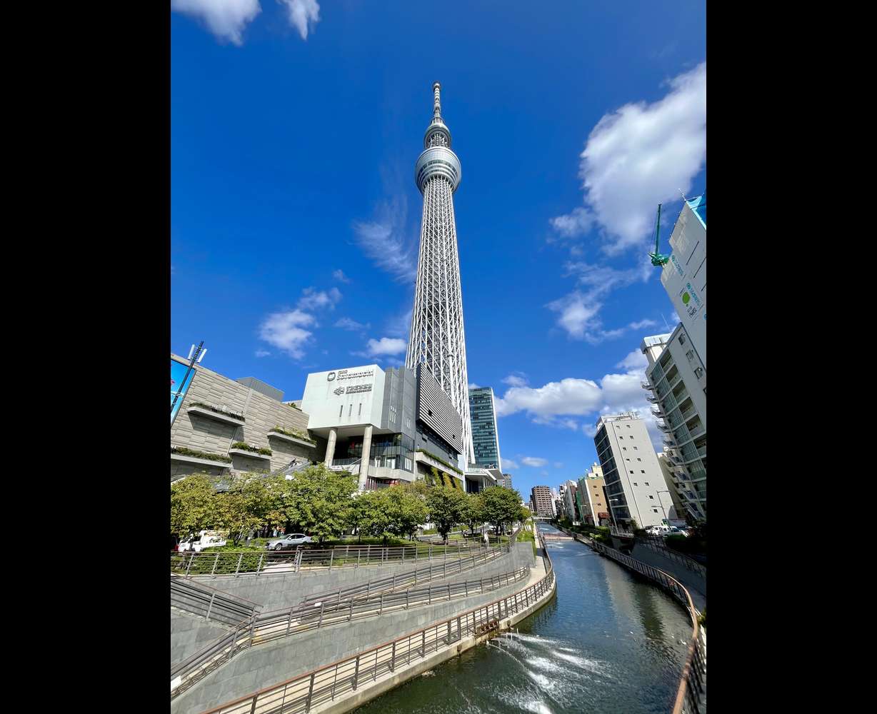 The Tokyo SKYTREE, in Tokyo, Japan, is the tallest tower in the world.