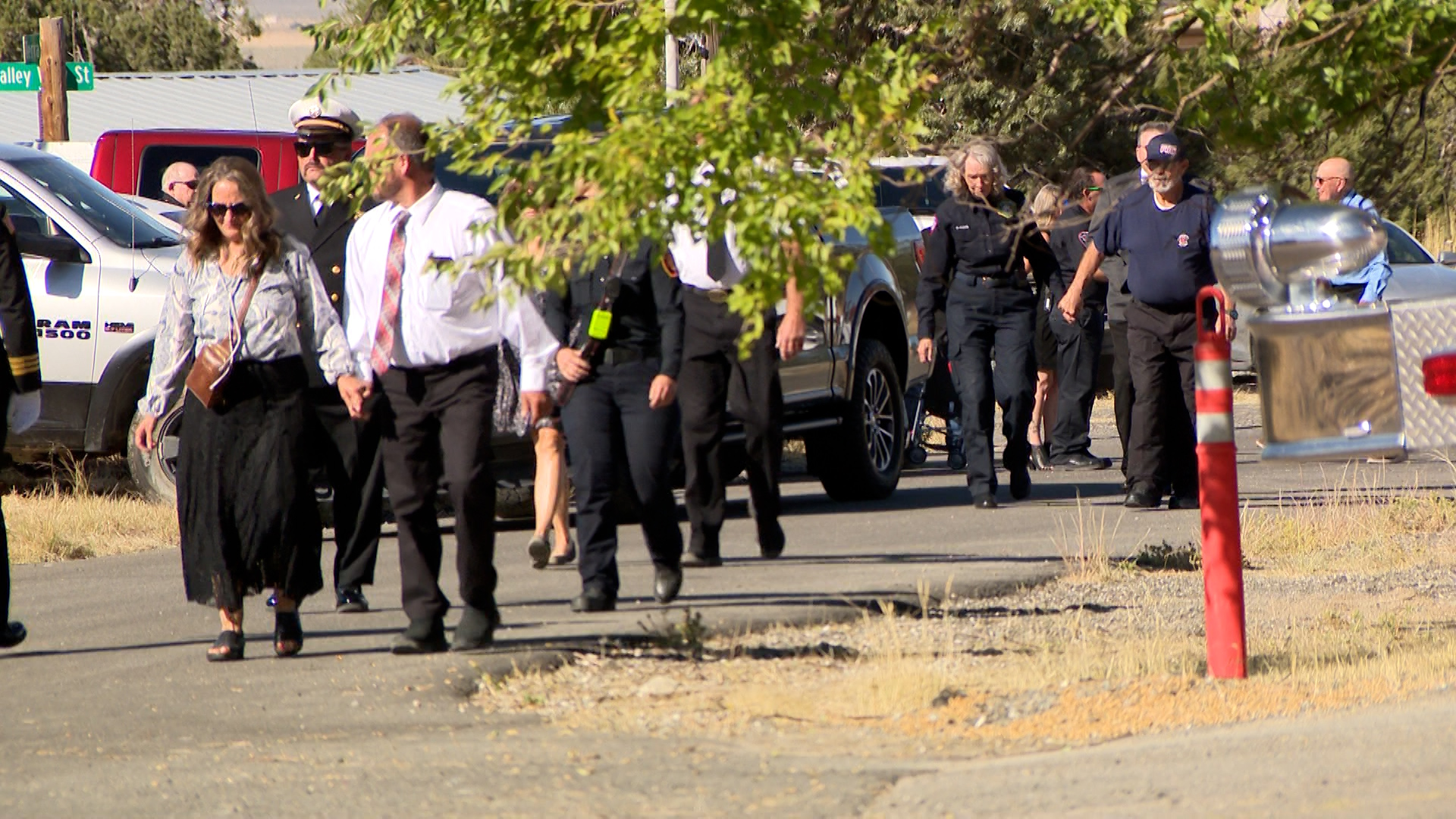 Hundreds gathered in the small town of Terra for Gerry Neil’s funeral.