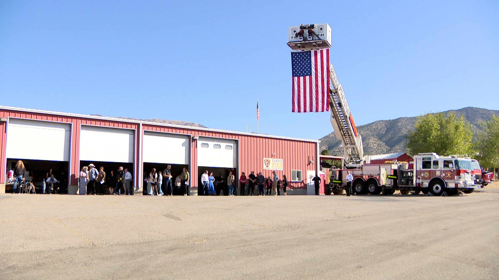 The Terra Fire Station is being renamed to the Gerald Neil Building.