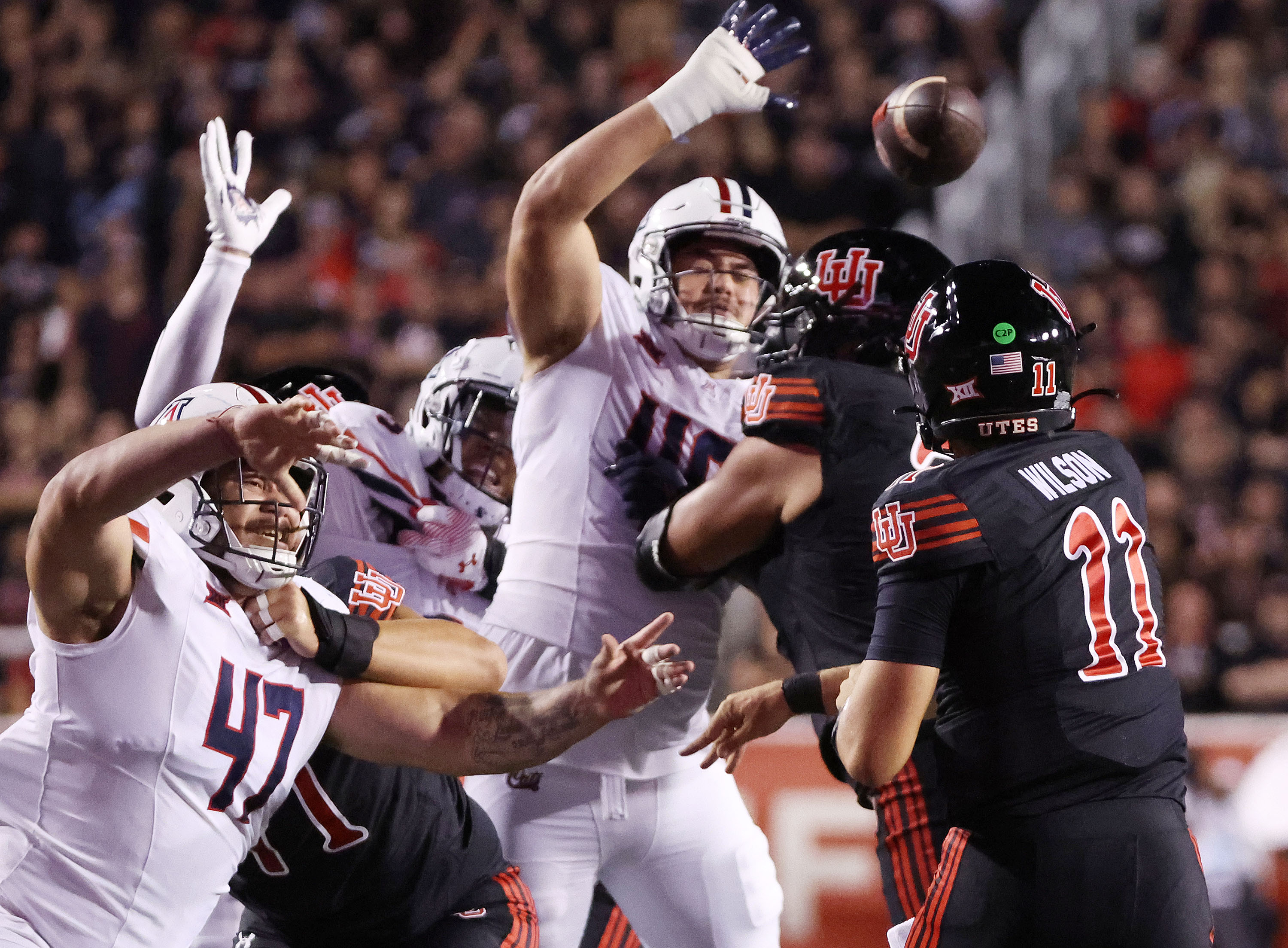 ‘This is unacceptable to us’: No. 10 Utah outplayed, falls in 23-10 loss to Arizona