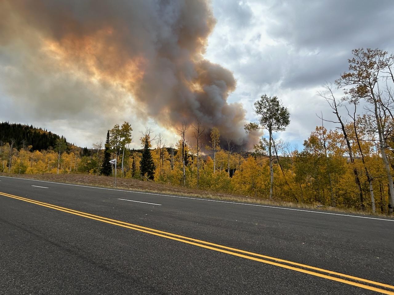 Wildfire prompts campground evacuations for parts of Wasatch County