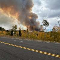 Evacuations in areas along the Duchesne River ordered in Yellow Lake wildfire