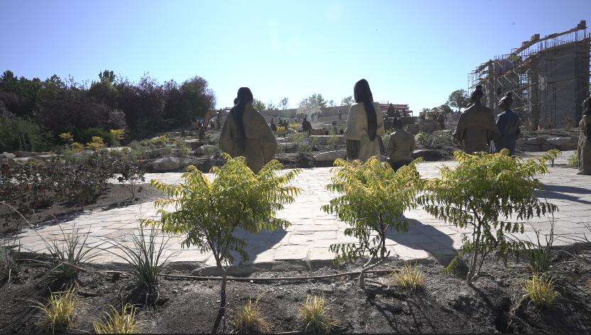 A Tree of Life exhibit, which is based on a vision by Book of Mormon prophet Lehi, will open in October at Thanksgiving Point in Utah County.