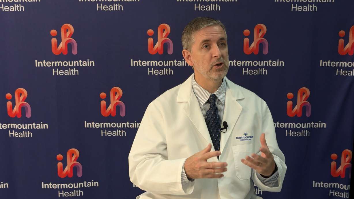 Dr. Benjamin Horne, a professor of research at Intermountain Health, explains the research he and Dr. Brian Whisenant will perform that could greatly help those will heart valve issues. They were awarded a grant from the National Institutes of Health.