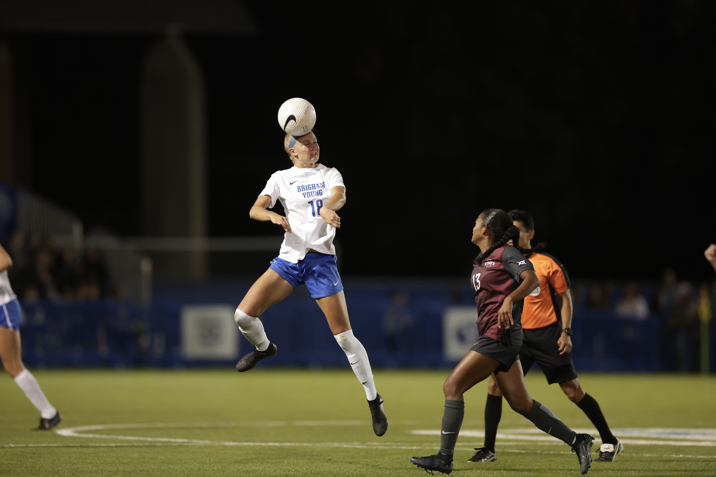 BYU women's soccer overcomes foul frustrations in 3-1 win over Iowa State