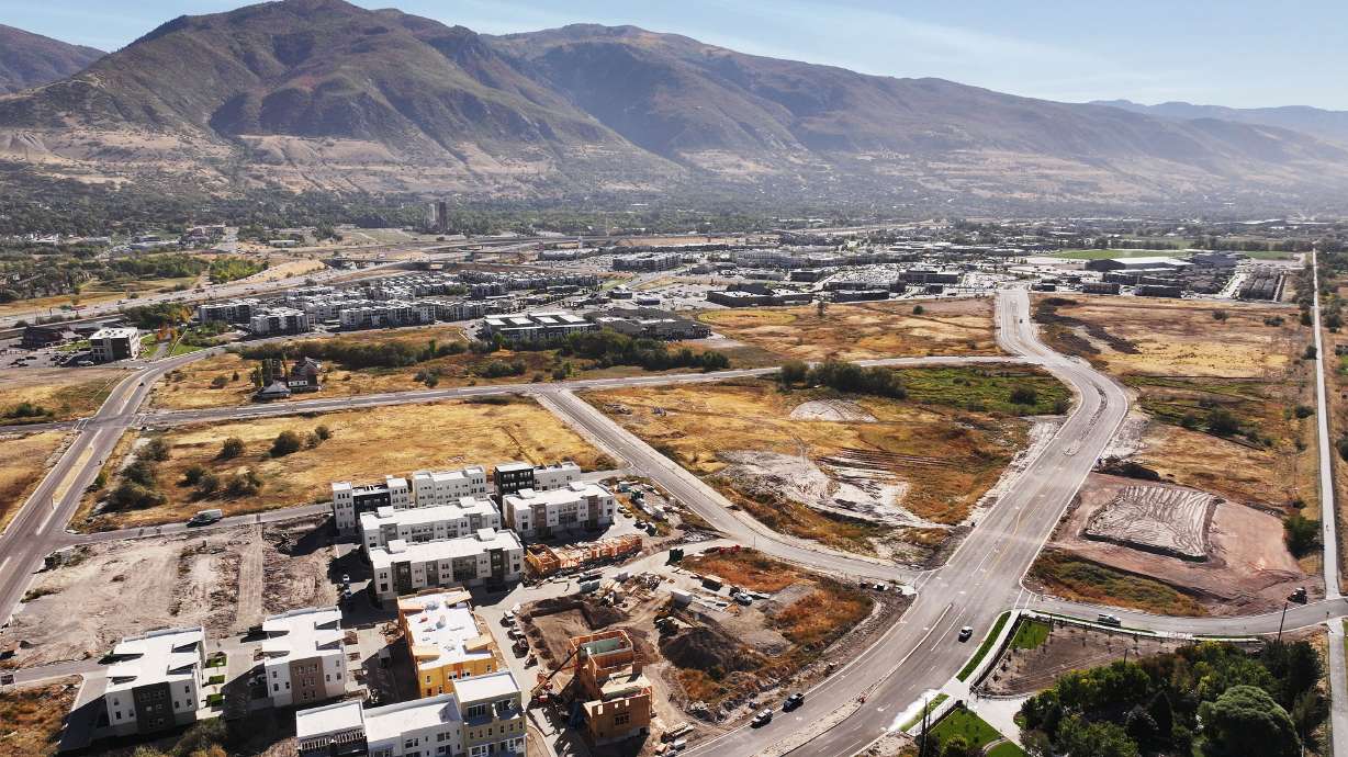 Innovator Drive in the new North Farmington Station area opened to traffic on Tuesday, representing a key step forward in the development initiative.