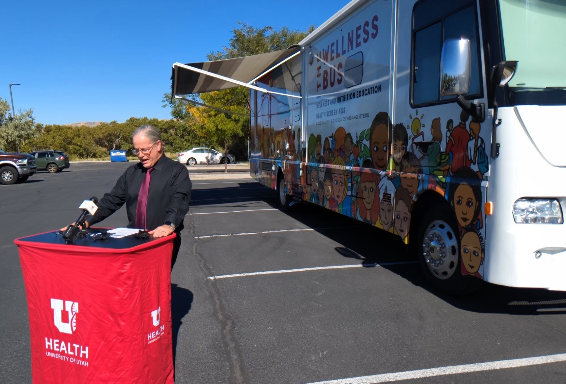 Paul Estabrooks, from University of Utah Health, announces the need to study childhood obesity in rural communities. He and others will engage in rural communities in six states, including Utah, to learn more.