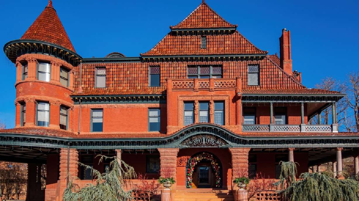 The McCune Mansion in Salt Lake City.