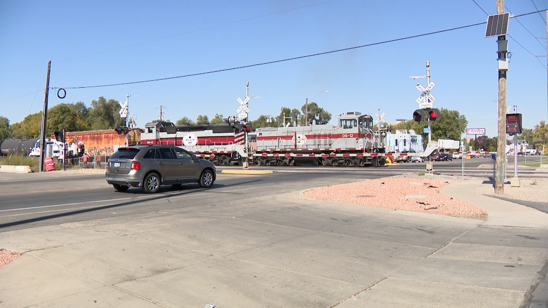 New technology to reduce congestion by predicting when trains arrive in west Salt Lake City