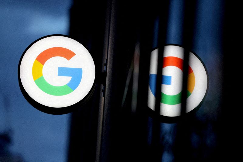 Alphabet's Google is testing showing check marks next to certain companies on its search results, a company spokesperson said on Friday.