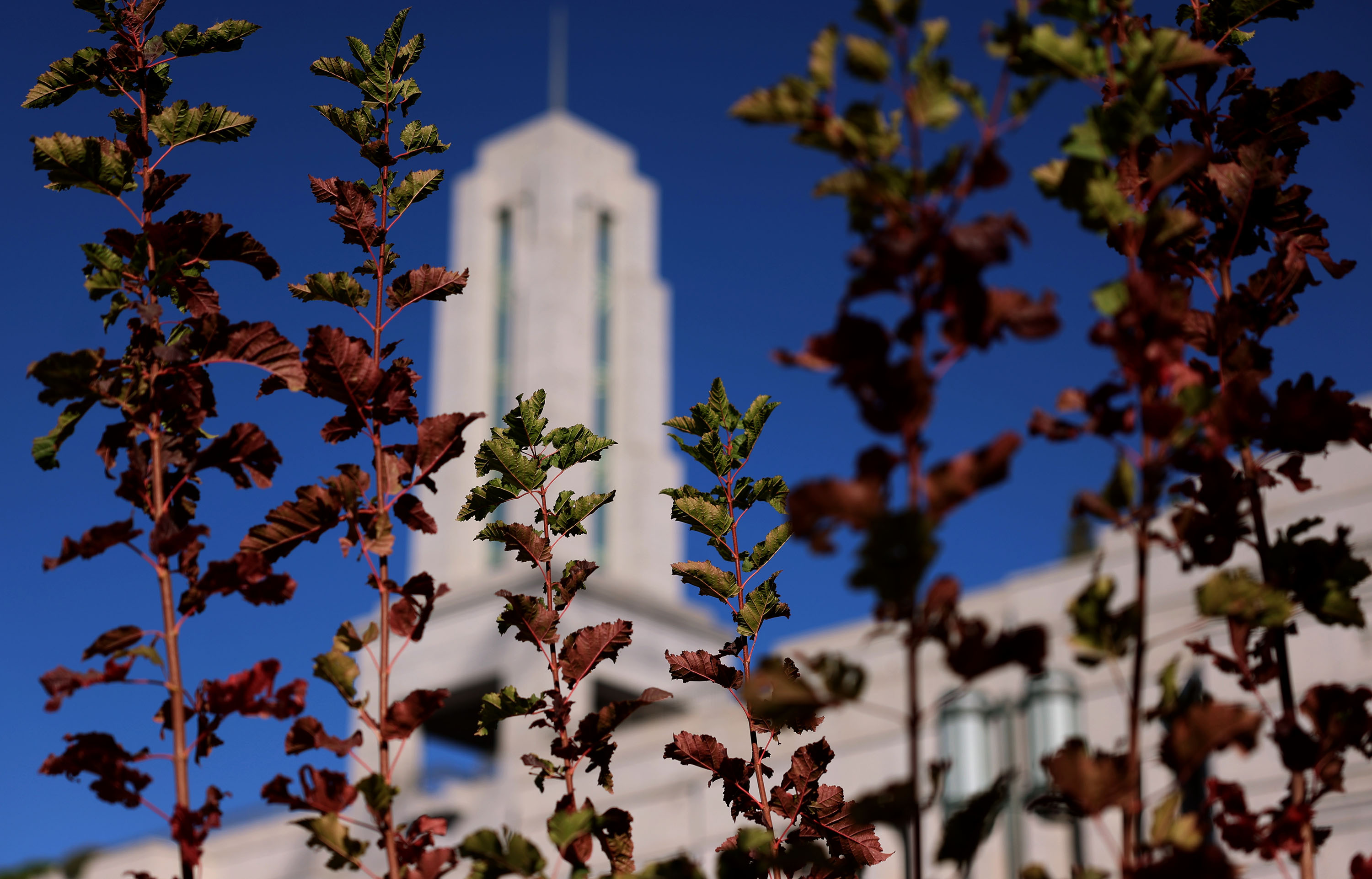 The Conference Center in Salt Lake City is pictured on Thursday. It hosts general conference of The Church of Jesus Christ of Latter-day Saints this weekend.