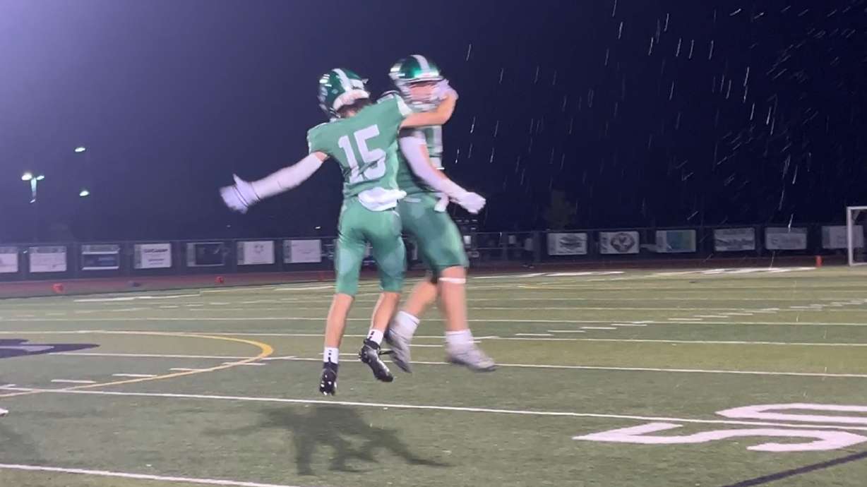 Provo holds off Spanish Fork in a Region 8 high school football contest, Friday, Oct. 4, 2024, in Provo, Utah.