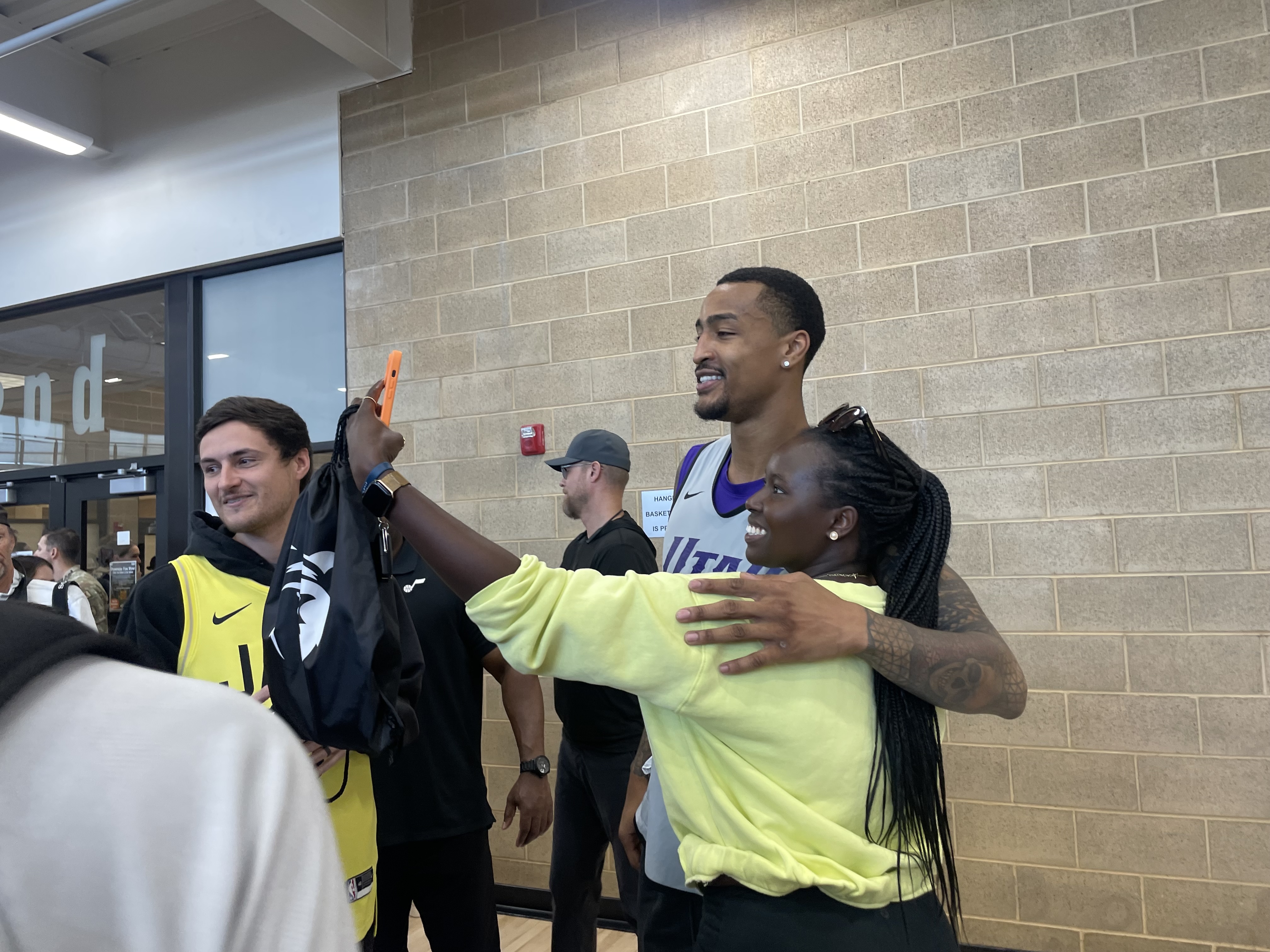 Full-circle moment as Jazz's John Collins returns to Hill Air Force Base